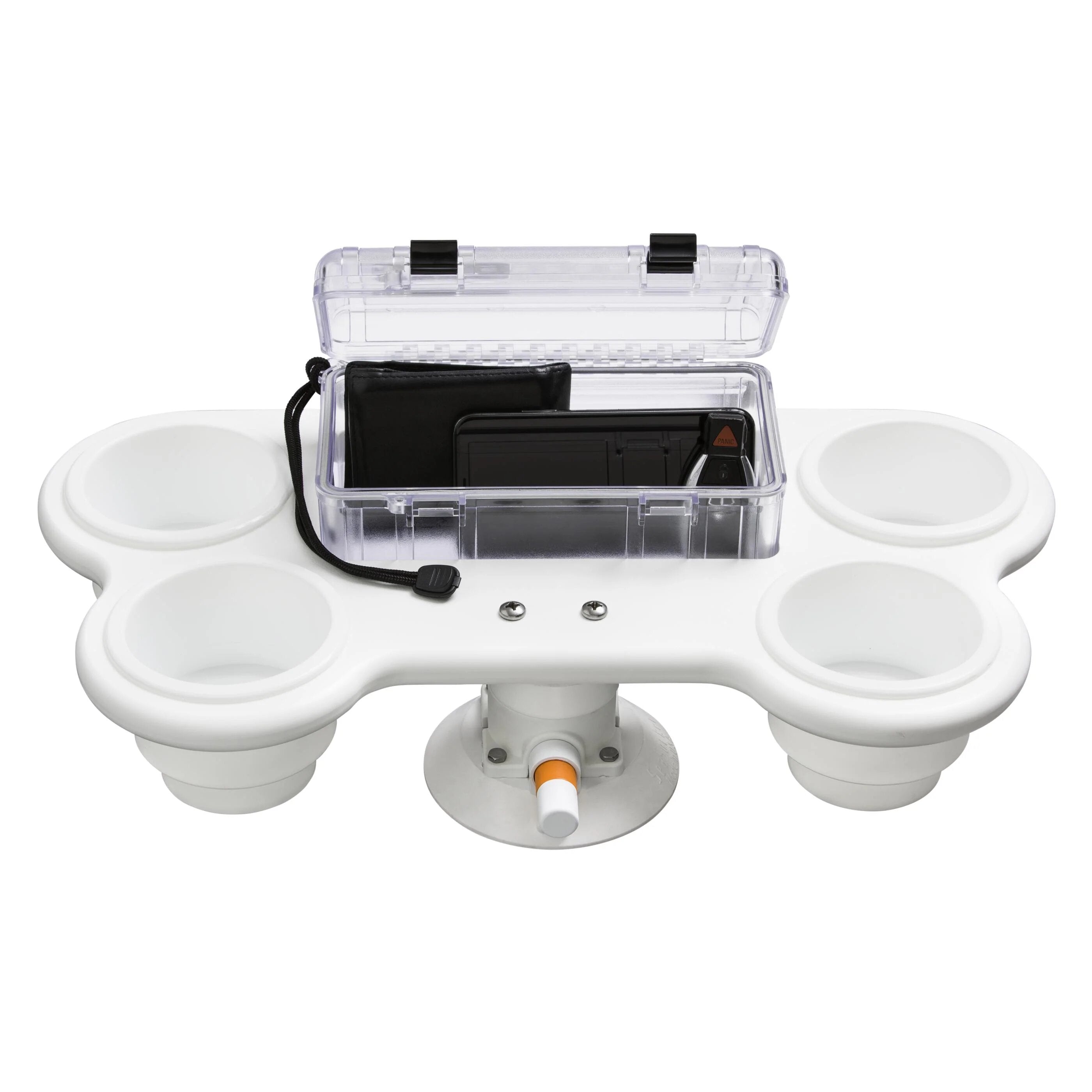 SeaSucker 4 Cup Holder with Large Dry Box