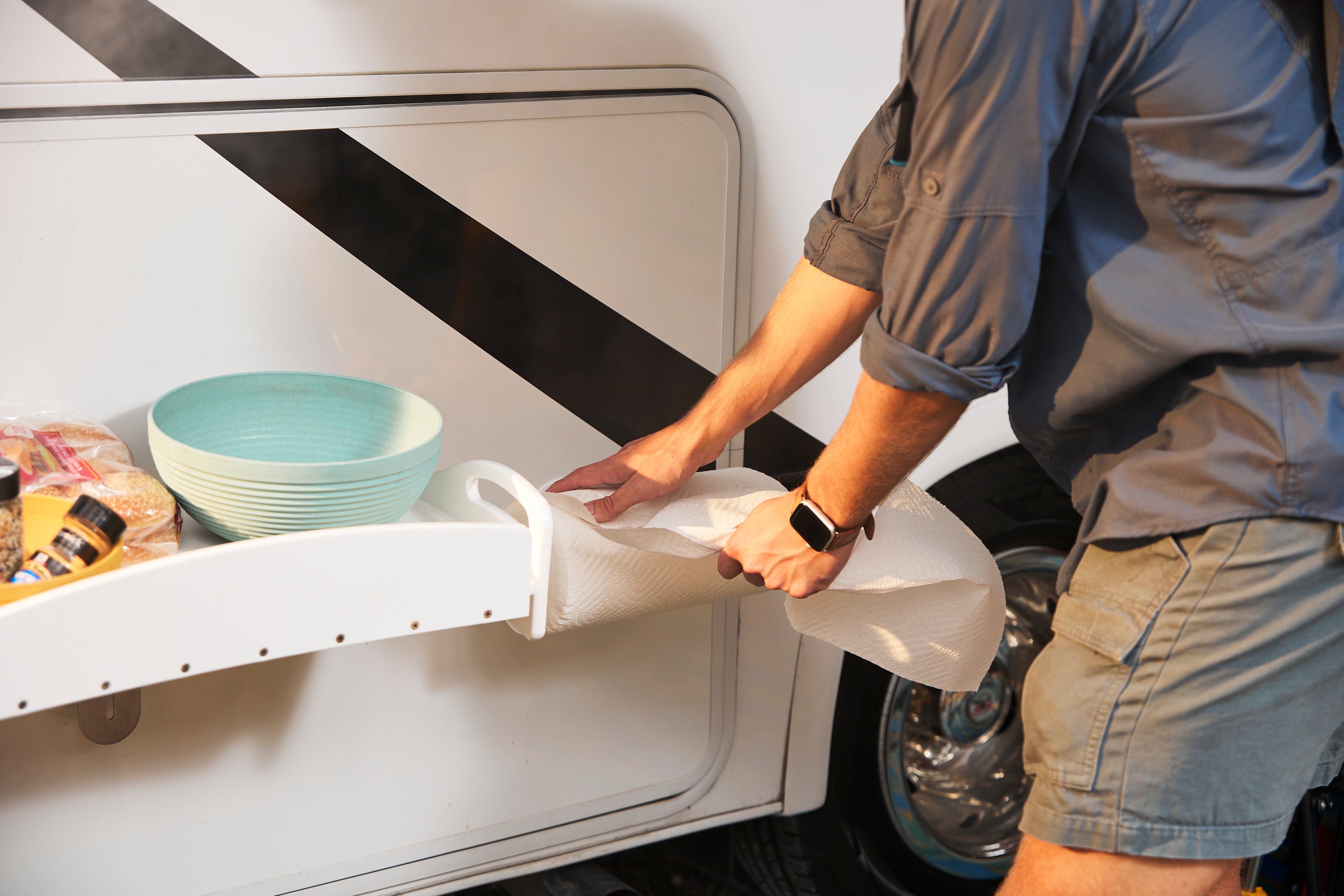 SeaSucker Paper Towel Holder